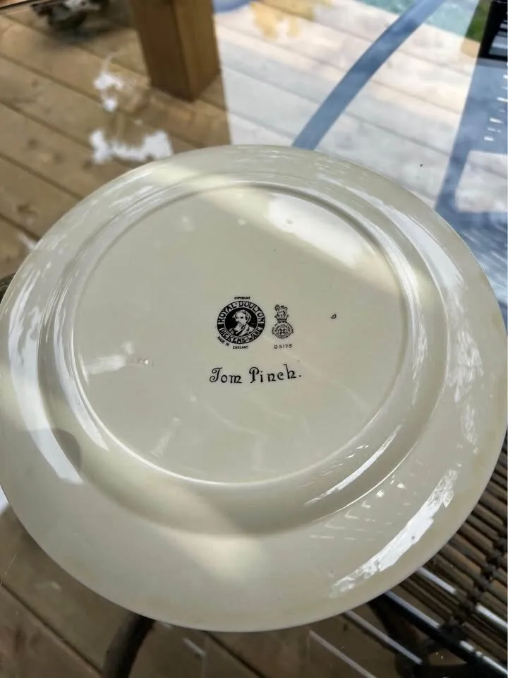 Doulton Charles Dickens Series collector Plate - photo 2