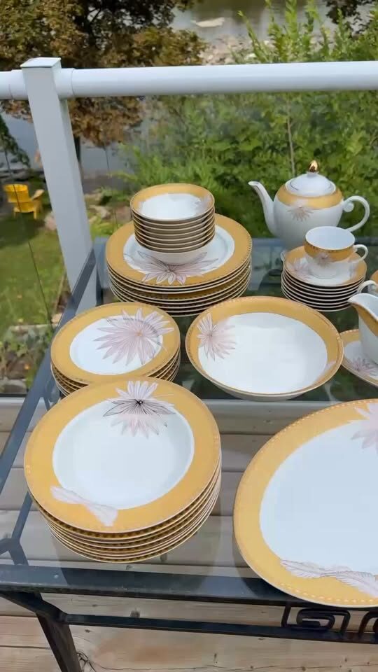 Vintage Royal Doulton "Wood Stock" Fine Bone China - Huge 52-Piece Set