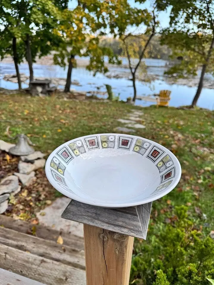 1960s Kathy Winkle Ironstone Dinnerware Partial Set Rushstone - photo 1