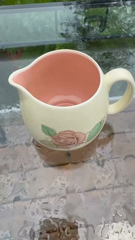 Vintage Susie Cooper "Patricia Rose" Milk Jug / Pitcher - Crown Works Burslem