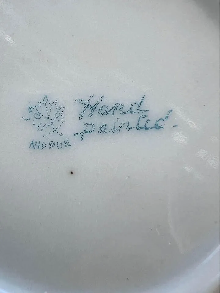 Antique Nippon Porcelain Sugar & Creamer Set - 115+ Yrs Old (Maple Leaf Mark) - photo 7