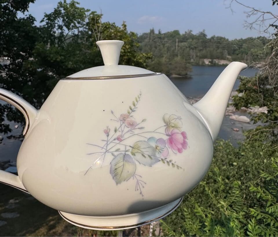 Vintage 1950s Alka Bavaria Germany Fine China Tea Set - 19 Pcs - photo 8