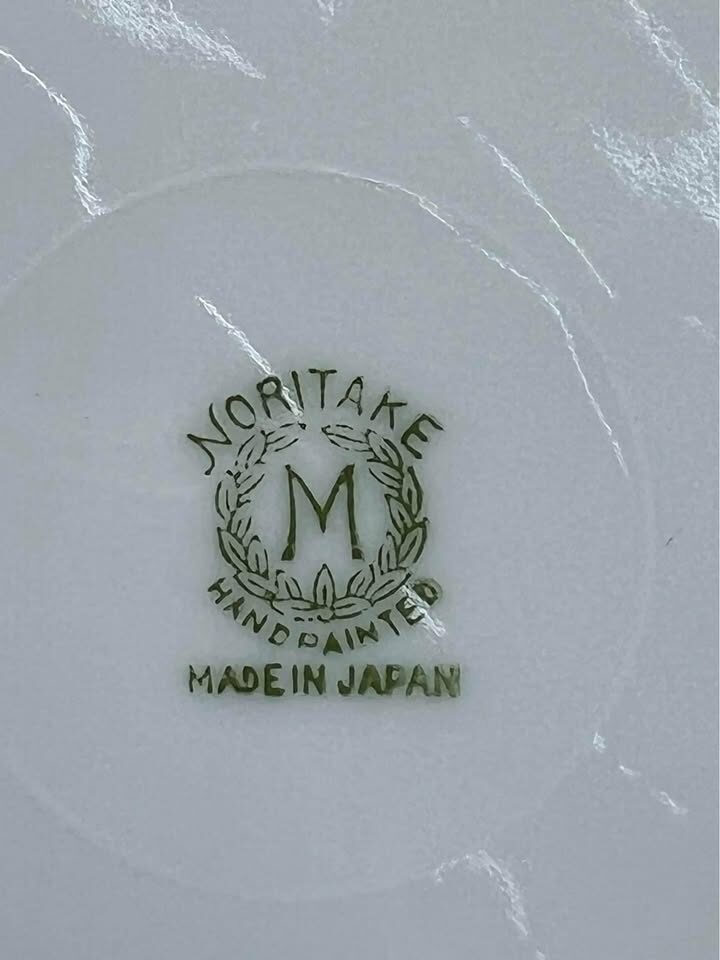 Antique 1920s Noritake Japan Tea & Dessert Set (30 Pcs) - Gold "M" Mark - photo 8