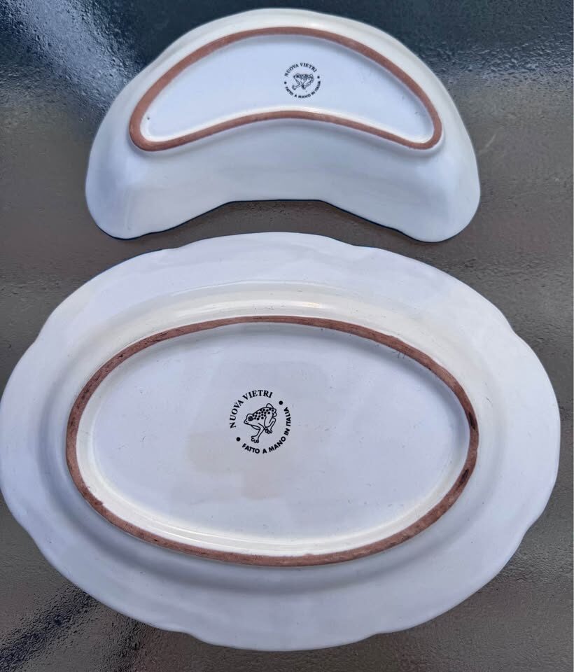 VIETRI Campagna Cavallo Ceramic Serving Set - Rare Italian Horse Motif ( ) - photo 3