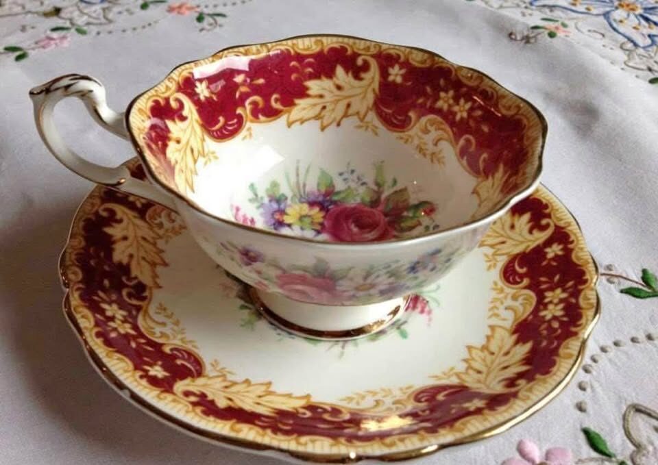 Unique English Antique and Vintage Teacups and saucers
