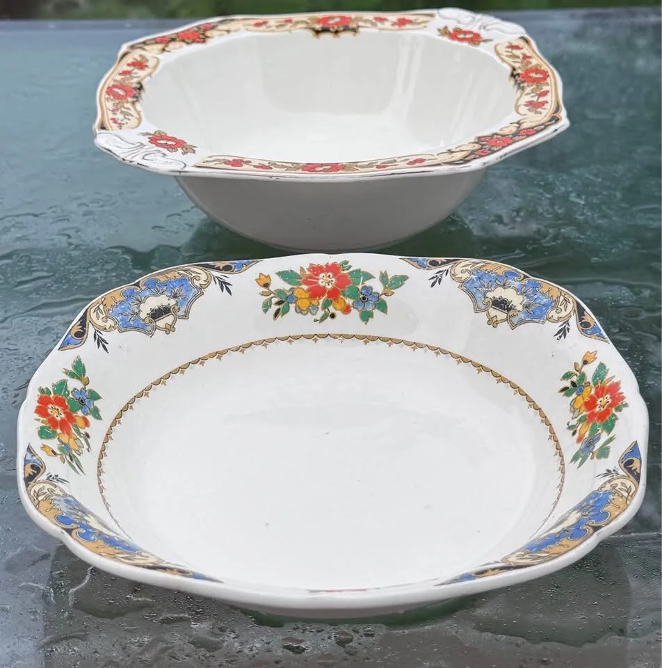 Beautiful Vintage Art Deco Bowls Great Table Decor! - photo 2