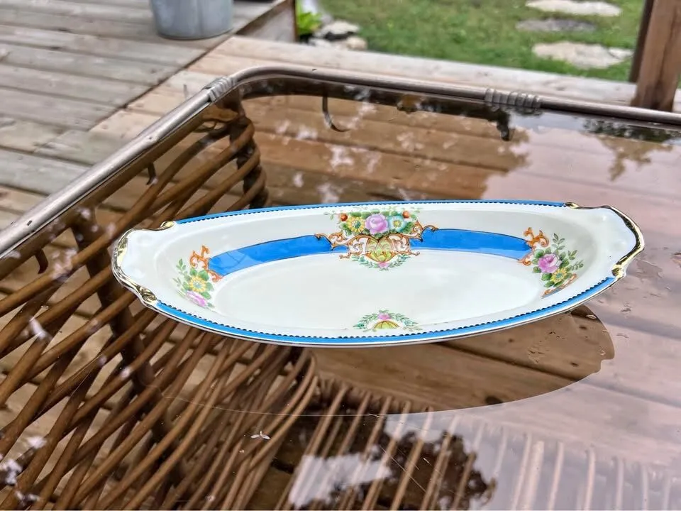 Antique Noritake Celery Dish - photo 1
