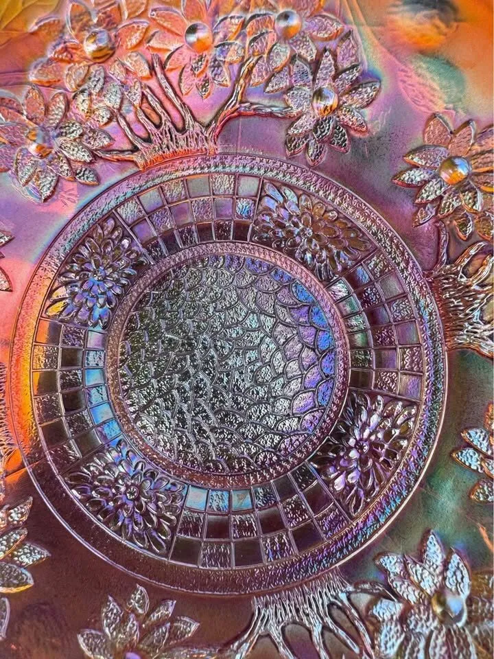Vintage Carnival Glass Bowl - photo 2