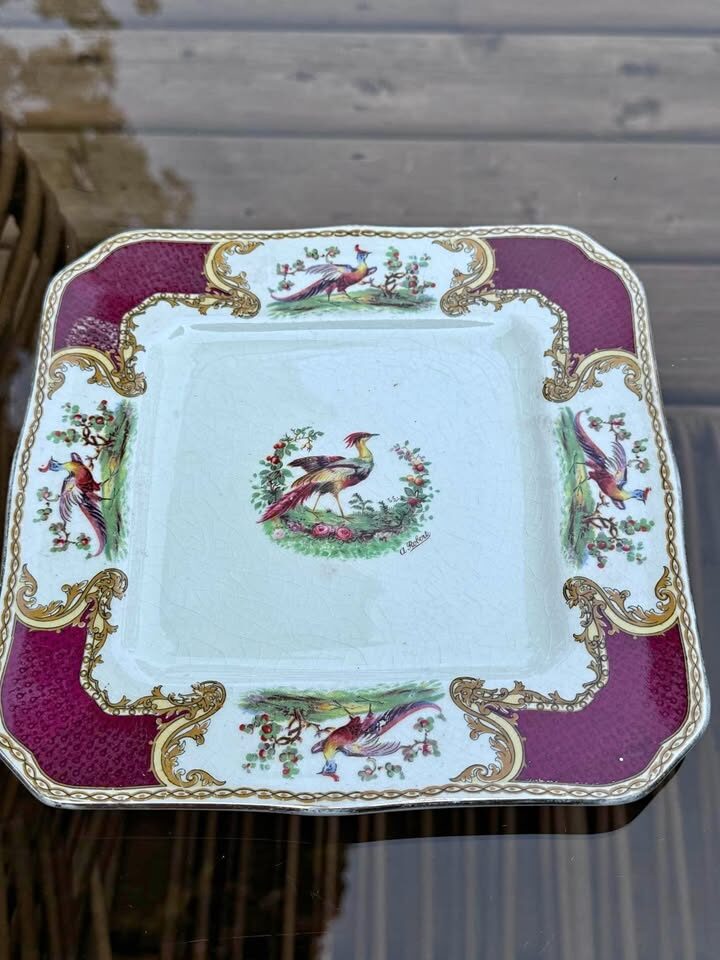 Chelsea Bird vintage plate